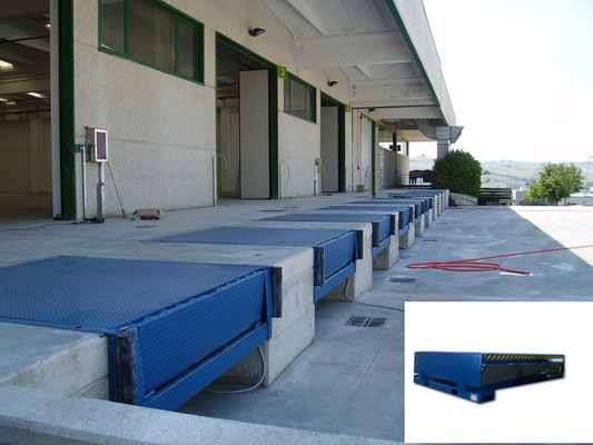 Sàn nâng tự động Dock Leveler 10 Tấn